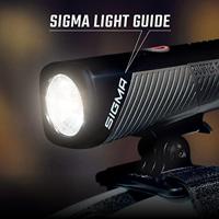 Sigma koplamp buster 800 led helmhouder -li-ion accu usb - thumbnail