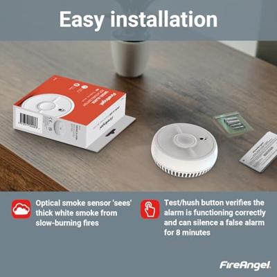 FireAngel optische rookmelder - 9V - SB5-INT