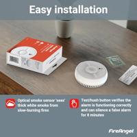 FireAngel optische rookmelder - 9V - SB5-INT - thumbnail