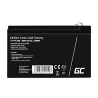 Green Cell Green Cell - USV-Akku - 1 x Batterie - Bleisäure Loodaccu 12 V 9 Ah Loodvlies (AGM) (b x h x d) 151 x 95 x 65 mm Kabelschoen 6.35 mm - thumbnail