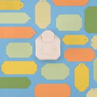 Vaessen Creative • 3-in-1 label hoekpons vintage - thumbnail