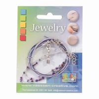 Vaessen Creative • ketting 46cm 5-draads blue - thumbnail