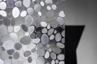 2Lif Stones statische raamfolie transparant 90 cm x 1,5 mtr - thumbnail