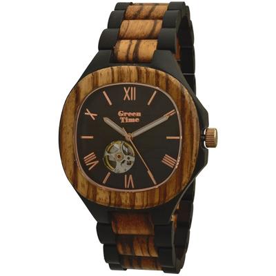 GreenTime ZW073A Automatic Houten Horloge GreenTime ZW073A Automatic Houten Horloge