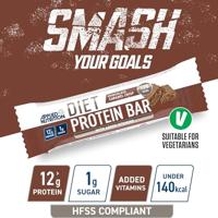 Applied Nutrition Diet Protein Bar Chocolate Caramel Crisp (12 x 45 g) - thumbnail