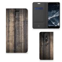 Nokia 5.1 (2018) Book | Wallet Case | Steigerhout - thumbnail