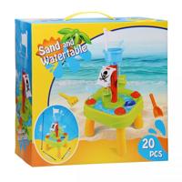 Waterspeeltafel Piraat 20-delig 30x30x50cm - thumbnail