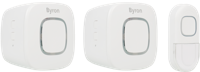 Byron deurbelset DBY-24722 draadloos 85 dB wit 4-delig - thumbnail
