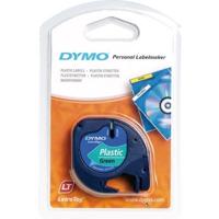 Labeltape dymo letratag plastic 12mm groen - thumbnail