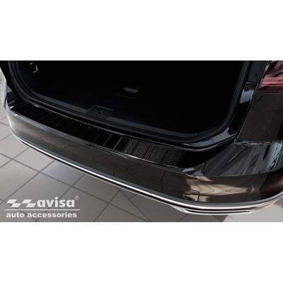 Echt 3D Carbon Bumper beschermer passend voor Volkswagen Passat 3G Variant 2014- 'Ribs' AV249261