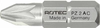 Rotec PRO Insertbit PZ 3 L=25mm C 6,3 RVS - 10 stuks - 8031003