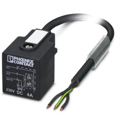 Phoenix Contact SAC-3P-5,0-PUR/A-1L-V 230V 1400648 Klepstekker met aangegoten kabel Zwart Inhoud: 1 stuk(s) Phoenix Contact SAC-3P-5,0-PUR/A-1L-V 230V 1400648 Klepstekker met aangegoten kabel Zwart Inhoud: 1 stuk(s)