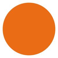 Creativ Company Textile color dekkende textielverf - oranje, 250ml - thumbnail