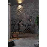 SLV MuurlampSitra Cube Up - Down GX53 bruin - 232537 - thumbnail