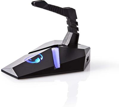 Gamingmuisbungee | 3 USB-poorten | Flexibele klem | Achtergrondverlichting