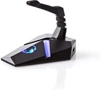 Gamingmuisbungee | 3 USB-poorten | Flexibele klem | Achtergrondverlichting - thumbnail