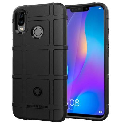 volledige schokbestendige TPU Case voor Huawei Nova 3i(Black)