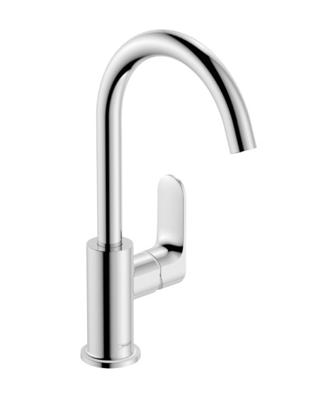Wastafelmengkraan HansGrohe Rebris S Eengreeps 210 Met Draaibare Uitloop En Trekwaste Chroom Wastafelmengkraan HansGrohe Rebris S Eengreeps 210 Met Draaibare Uitloop En Trekwaste Chroom