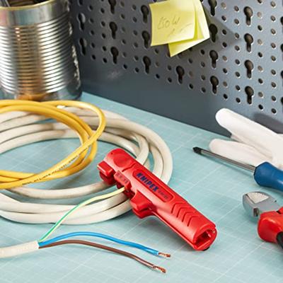 Knipex 16 64 125 SB 16 64 125 SB Kabelstripper Geschikt voor: Platte kabel, Ronde kabel, Kabel voor vochtige ruimte 4 tot 13 mm 0.8 tot 2.5 mm² - thumbnail