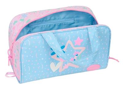 Reistasje BlackFit8 Smile Roze Licht Blauw 31 x 14 x 19 cm