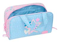 Reistasje BlackFit8 Smile Roze Licht Blauw 31 x 14 x 19 cm - thumbnail