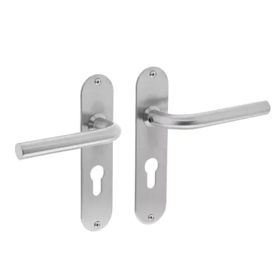 Intersteel DeurklinkRecht profielcilinder 55mm RVS - 0035.056629