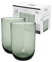 LIKE BY VILLEROY & BOCH - Like Sage - Longdrinkglas 0,45l set/2 - thumbnail