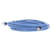 Telegärtner 100008646 RJ45 Netwerkkabel, patchkabel CAT 6A S/FTP 5.00 m Blauw Vlambestendig, Snagless, Vlambestendig, Halogeenvrij, UL gecertificeerd 1 stuk(s)