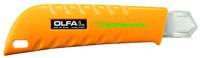 Olfa Cutter L-1 Green, 18 mm, geel - thumbnail