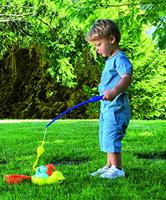 Ecoiffier visspel eenden met schepnet, 5dlg. - thumbnail