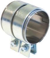 HJS Emission Technology Pipe connector 70x70mm hjs double clamp - thumbnail