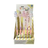 Springtime Lente Konijn Regenboog Inkt Pen - thumbnail