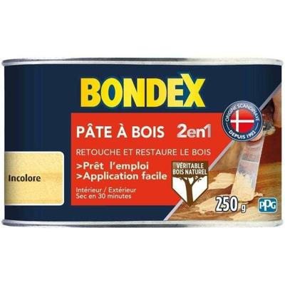 Stucco per legno naturale 2 in 1 - BONDEX - 250 g