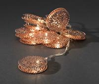 Konstsmide 3147-603 Motief lichtketting Binnen werkt op batterijen Aantal lampen 10 LED Warmwit Verlichte lengte: 0.9 m - thumbnail