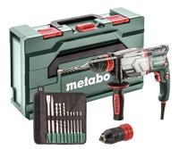Metabo UHE 2660-2 Quick Set SDS-Plus-Beitelhamer, Boorhamer, Combihamer 800 W Incl. koffer, Incl. accessoires - thumbnail