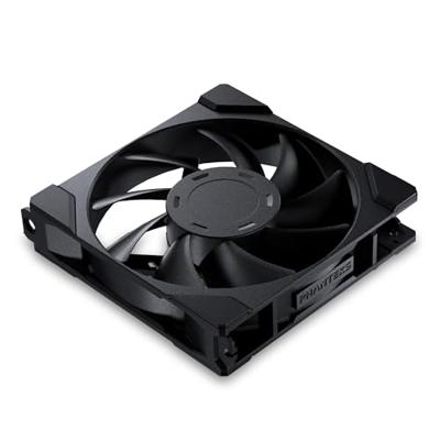 Phanteks PH-F120M25_G2_BBK01_3P PC-ventilator Zwart (b x h x d) 120 x 25 x 120 mm