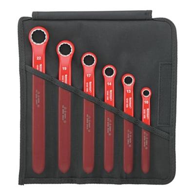 Stahlwille 12161/6 VDE 96404302 Enkelvoudige ringsleutelset 10 - 22 mm Stahlwille 12161/6 VDE 96404302 Enkelvoudige ringsleutelset 10 - 22 mm