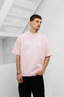 Croyez Raglan T-Shirt Heren Roze - Maat S - Kleur: Roze | Soccerfanshop - thumbnail