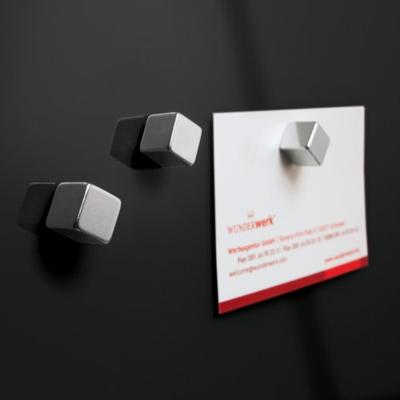 Sigel SI-GL110 Glasmagneetbord Artverum 480x480x15mm Zwart - thumbnail
