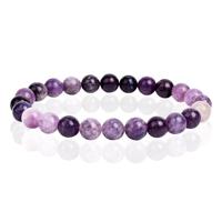 Natuursteen Armband met 8mm Kralen Memphis - Kunsite - thumbnail