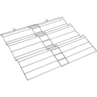 Metaltex smart kitchen verschuifbaar kruidenrek 26/51x47x3 cm zilver - thumbnail