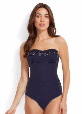 Parah Tribal Chic Badpak Dames Zwart | Luxe Badmode