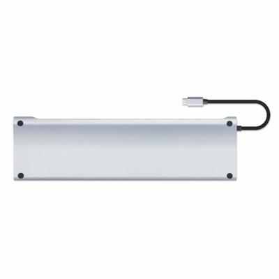 Manhattan 130578 USB-C dockingstation Geschikt voor merk (dockingstation): Universeel Incl. laadfunctie, Geïntegreerde kaartlezer, USB-C Power Delivery