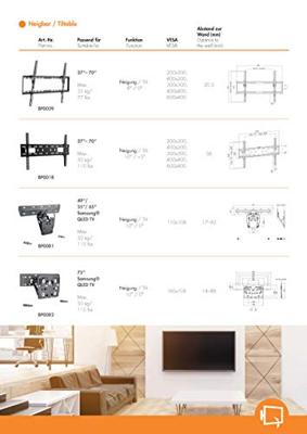 LogiLink BP0018 70 Zwart flat panel bureau steun - thumbnail