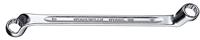 Stahlwille Dubbele ringsleutel | 8 x 9 mm 180 mm | diep gebogen | 1 stuk - 41040809 41040809 - thumbnail