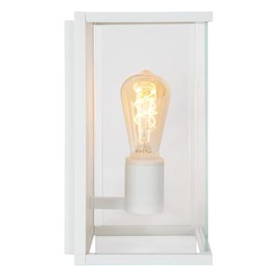 Lucide CLAIRE - Wandlamp Binnen/Buiten - 1xE27 - IP54 - Wit