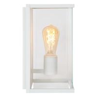 Lucide CLAIRE - Wandlamp Binnen/Buiten - 1xE27 - IP54 - Wit - thumbnail