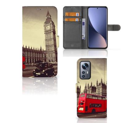 Xiaomi 12 Pro | Flip Cover | Londen Xiaomi 12 Pro | Flip Cover | Londen