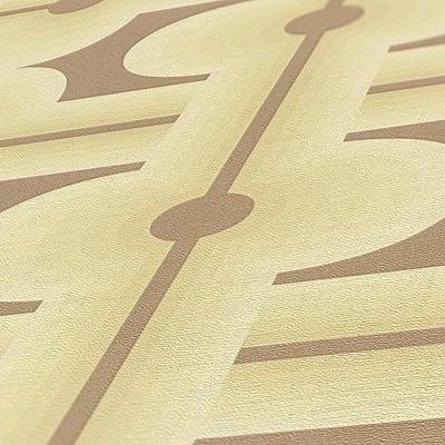 AS Creation Retro Chic - Bruin - Retro - 395333