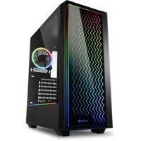 Sharkoon RGB LIT 200 midi tower behuizing - thumbnail